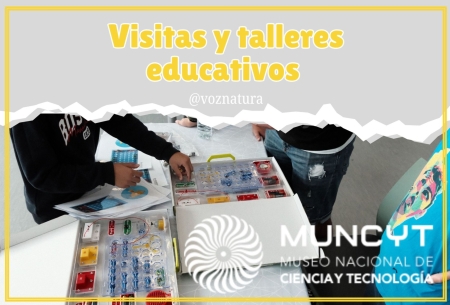 ¡VISITAS Y TALLERES EN EL MUNCYT!
